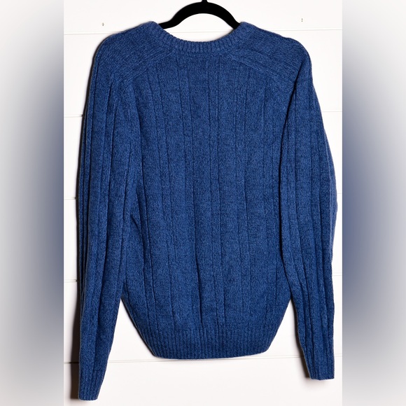 P.G. Field Blue Chunky Knit Sweater - Picture 4 of 4